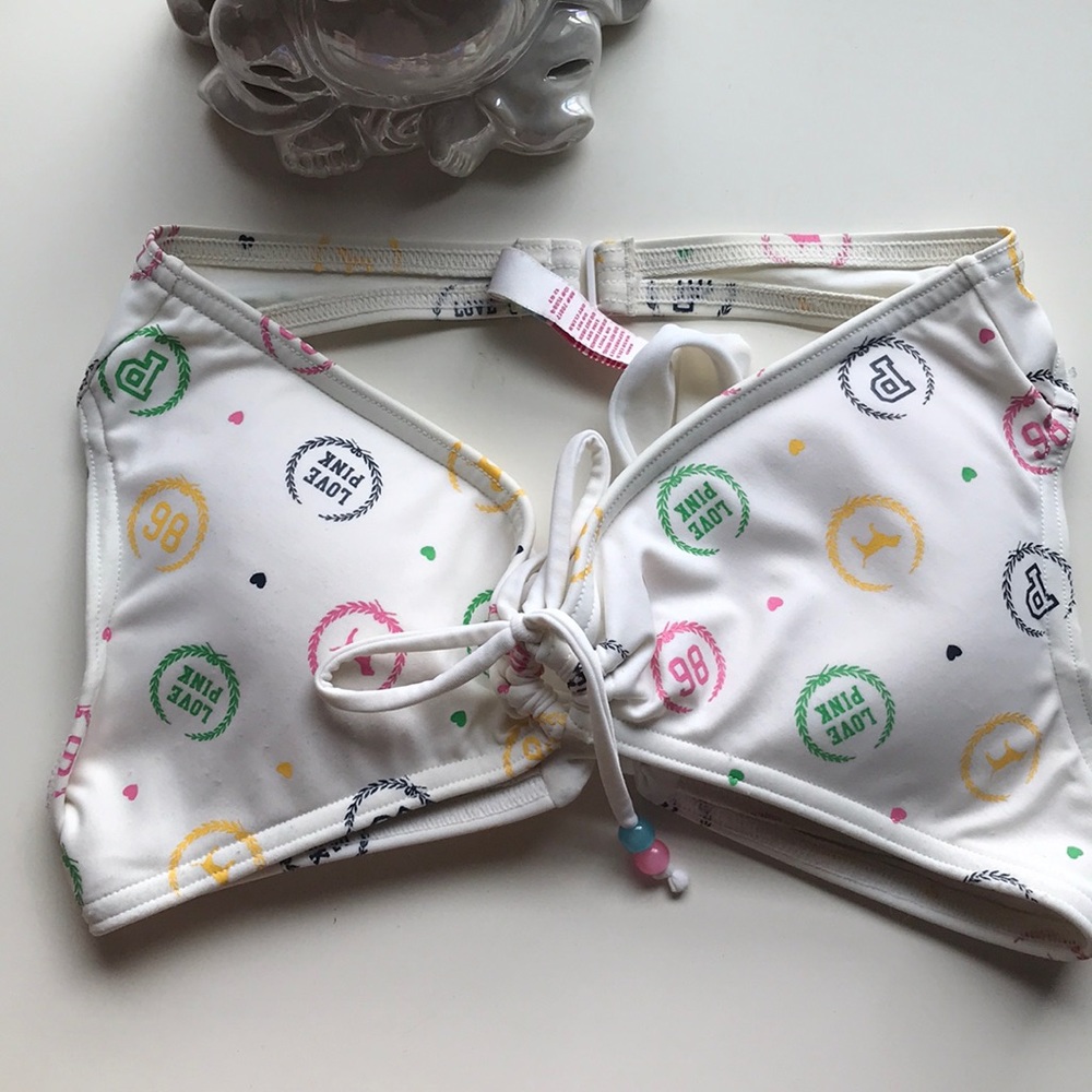 Pink Victoria’s Secret swimming top